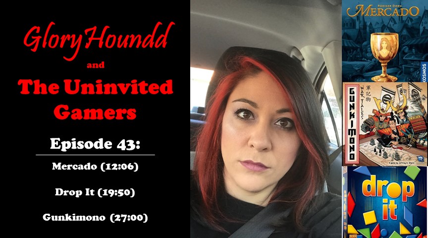 Uninvited Gamers Review Mercado, Drop It and Gunkimono