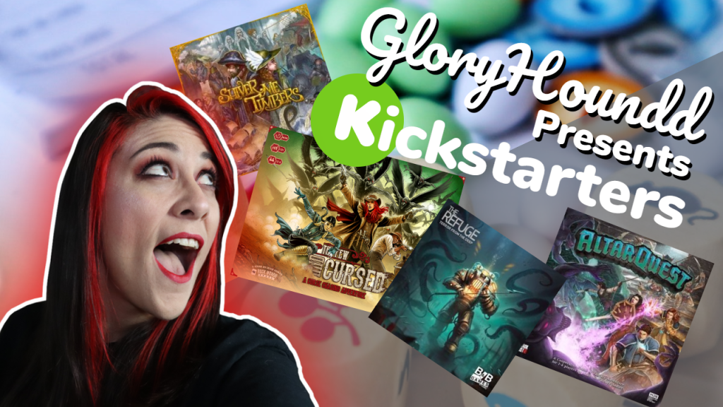 I’d back that Kickstarter with Shiver Me Timbers, The Refuge, The Few and Cursed, Altar&nbsp;Quest