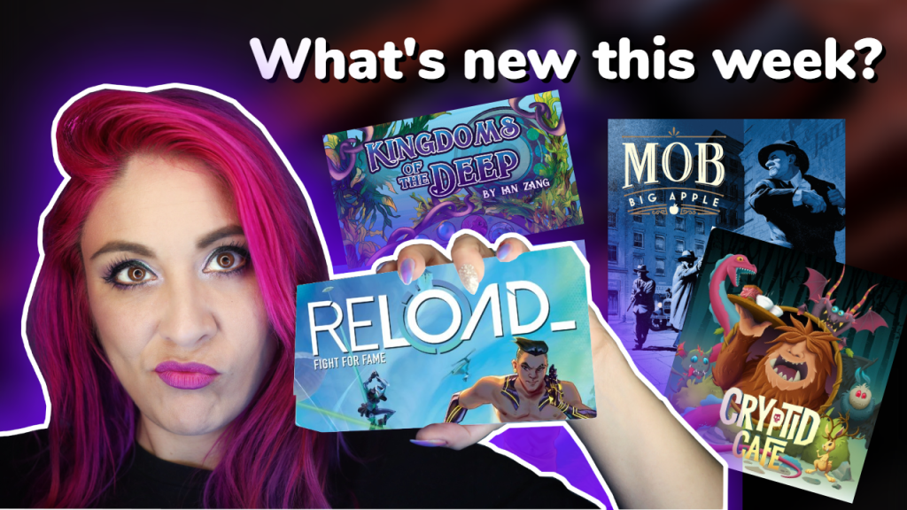 Should I Back This? –  Reload, Cryptid Cafe, MOB – Big Apple or Kingdoms of the&nbsp;Deep