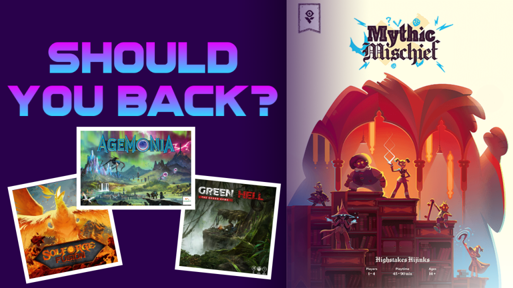 Should You Back Mythic Mischief, Agemonia, SolForge Fusion or Green&nbsp;Hell?